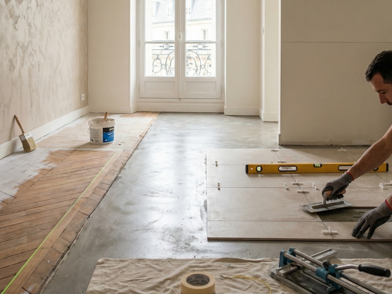 Méthodes de pose adaptées à chaque matériau